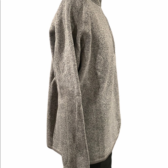 Patagonia Better Sweater Gray Qrtr Zip Pullover - Picture 2 of 5